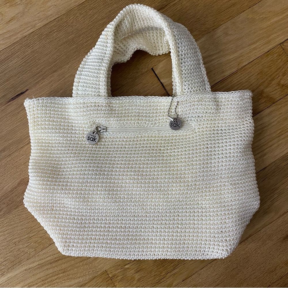 The Sak cream white bag